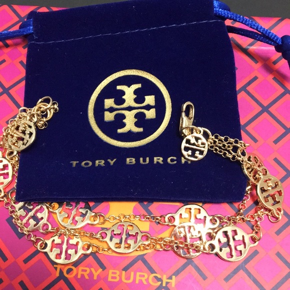 ❤️TORY BURCH MULTI STRAND LOGO BRACELET❤️ - Picture 6 of 6